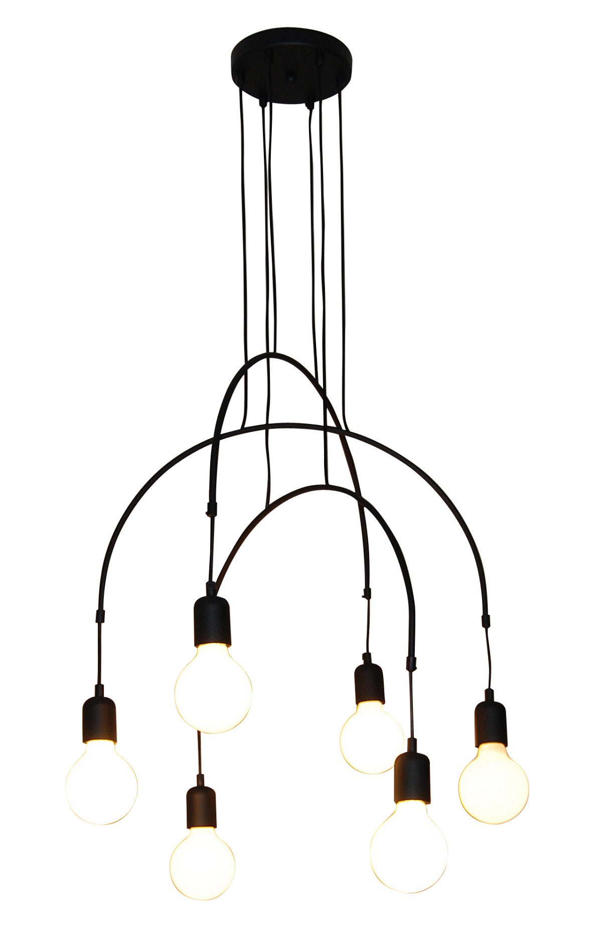 HL-3527-6 EVERDINA BLACK PENDANT