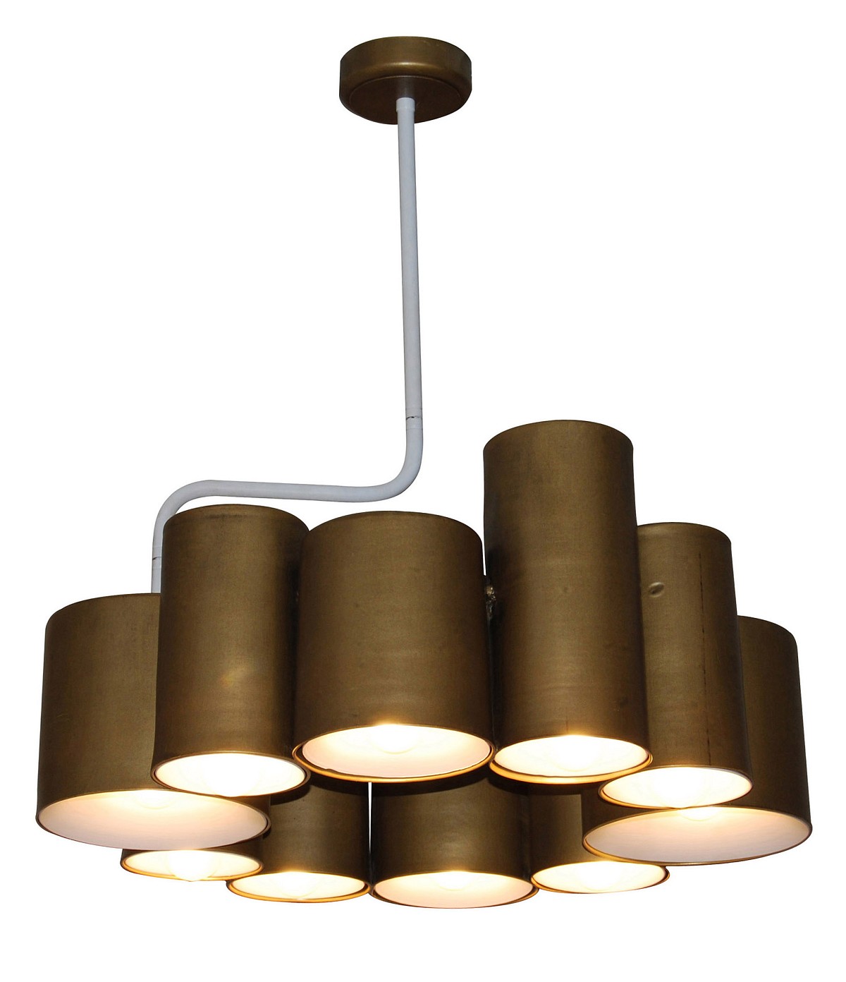 HL-3567-P10 BRODY OLD BRONZE & WHITE PENDANT