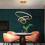 SE LED 60 DAMITA GOLD PENDANT 60x40x20cm 70W 3CCT IP20 2 YEARS WARRANTY