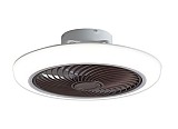 SE LED F46 DALTON BROWN FAN 30W*2 SMART WITH CONTROL 46x46x20cm 3000k-6500k 85-265V 2 YEARS WAR