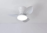 SE LED F65 ADAM WHITE FAN 30W*2 SMART WITH CONTROL 65x65x20cm 3000k-6500k 85-265V 2 YEARS WARRA