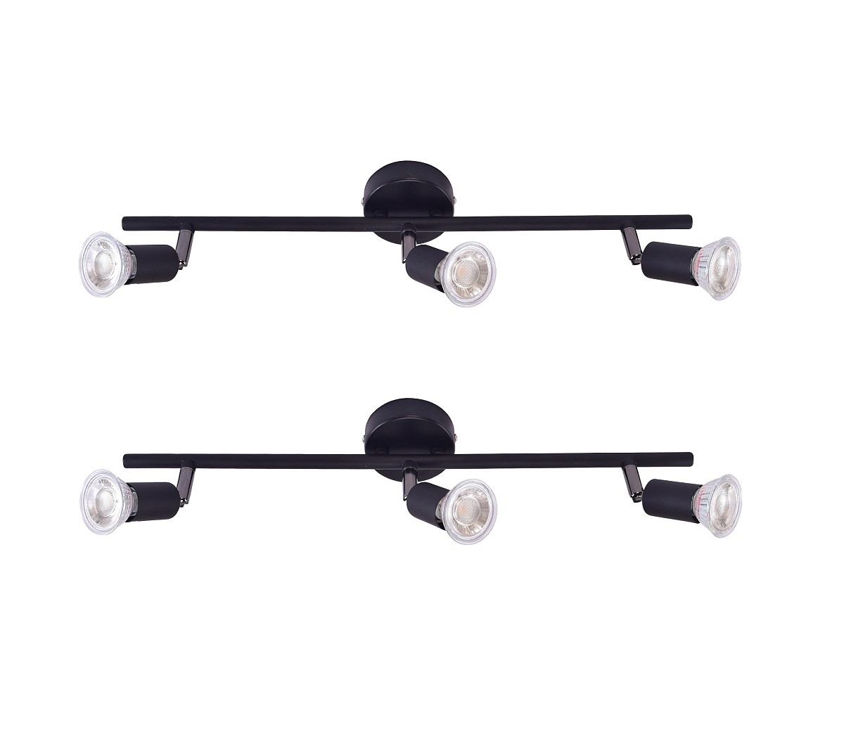 SE 140-B3 (x2) Saba Packet Black adjustable spotlight+