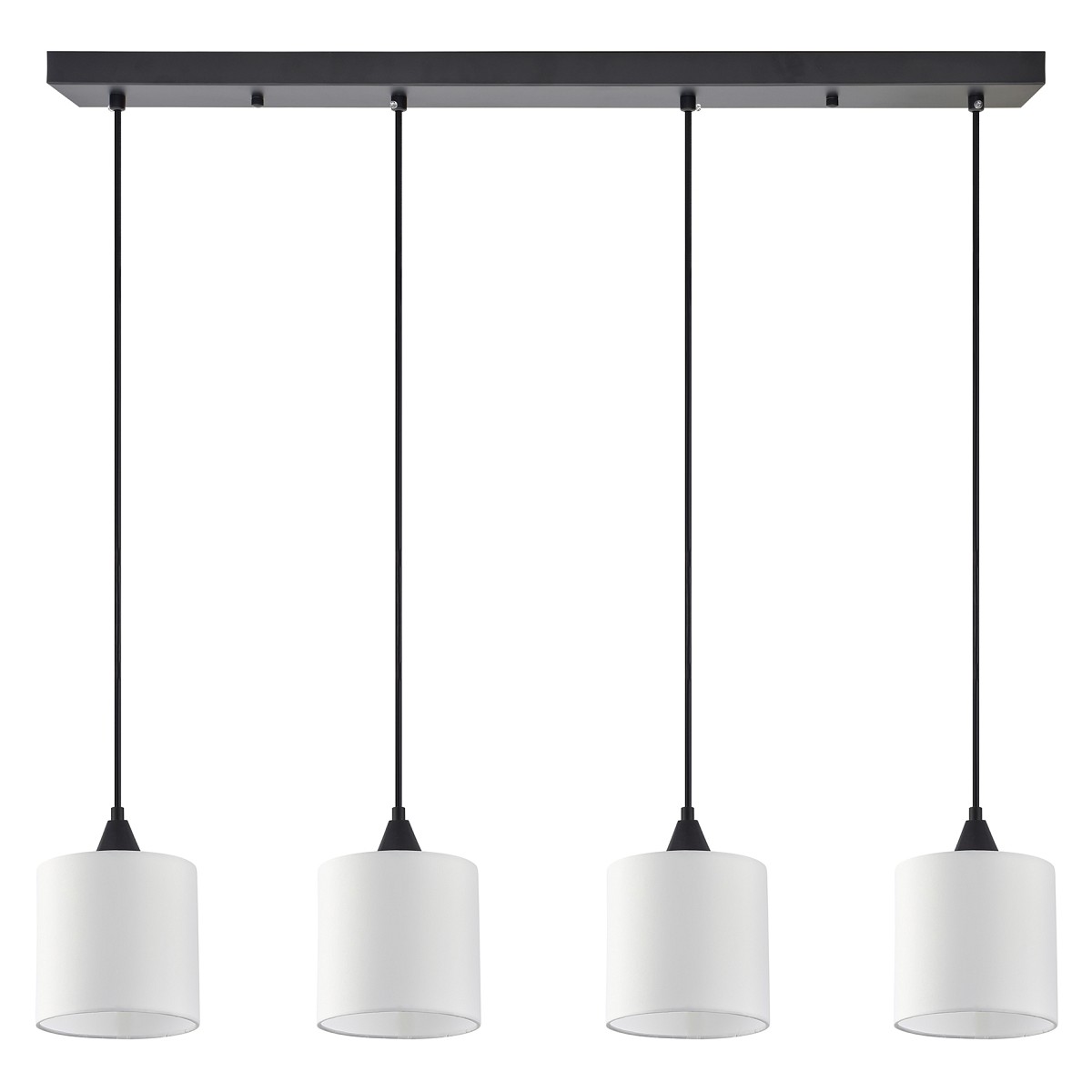 SE21-BL-B10-4BL-SH1 ADEPT PENDANT White Shade Pendant+