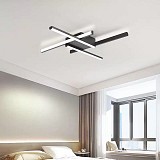 SE LED 90 AFFILATO CEILING BLACK 30W 3CCT 90x90x5cm IP20 220V 2 YEARS WARRANTY