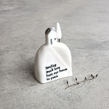 Σπίτι στο λόφο 6,2x2,4x4,5 εκ. πορσελάνη - Sending love