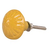 Πόμολο κίτρινο ecomix 4εκ.