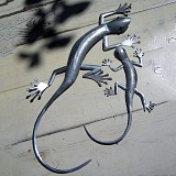 Σαύρες (Σετ/2) τσίγκος 52/25εκ.