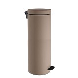 Χαρτοδοχείο 16 Lit Soft Close, No Inner Bucket - Matt Beige, Pam & Co, Ø20 x H55 (cm), 16-2053-103