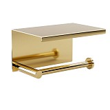 Χαρτοθήκη με Καπάκι - Gold, Pam & Co, W16 x D11 x H9 (cm), 108-024