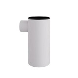 Επιτοίχια Ποτηροθήκη - Matt White, Pam & Co, Ø6 x H12 (cm), 86-033