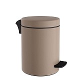 Χαρτοδοχείο 8 Lit, Soft Close - Matt Beige, Pam & Co, Ø23 x H32 (cm), 08-500-103