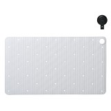 Ribb Αντιολισθητικό Πατάκι 40x70cm White with Black Hook Sealskin