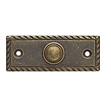 Roline K397 Κουδούνι από Ορείχαλκο Αντικέ 80x30mm