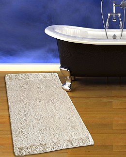 ΠΑΤΑΚΙ ΜΠΑΝΙΟΥ #925 DOUBLE LACE ΕΚΡΟΥ 50X80