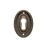 Roline 462 Επιστόμιο Ντουλάπας από Ζάμακ Αντικέ 26x37mm