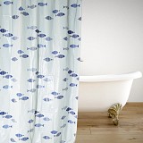 ΚΟΥΡΤΙΝΑ ΜΠΑΝΙΟΥ PEVA BLUE REEF 180(Μ)X180(Υ)