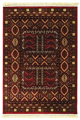 ΧΑΛΙ PERSIA 2273 BURGUNDY ΜΕ ΚΡΟΣΣΙ - 160X230  NewPlan