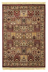 ΧΑΛΙ PERSIA 6283 BURGUNDY ΜΕ ΚΡΟΣΣΙ - SET067(2x140,1x200)  NewPlan