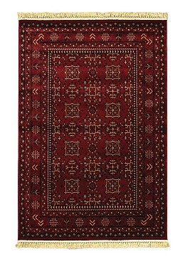 ΧΑΛΙ PERSIA   315 BURGUNDY ΜΕ ΚΡΟΣΣΙ - 160X230  NewPlan