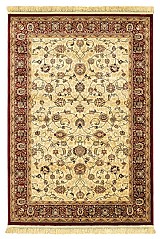 ΧΑΛΙ PERSIA 1536 BURGUNDY ΜΕ ΚΡΟΣΣΙ - 133X190  NewPlan