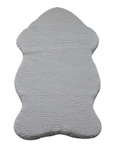 ΧΑΛΙ PUFFY FC6 LIGHT GREY ANTISLIP - 090X125  NewPlan