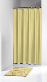 Granada 180x200 yellow Πλαστική κουρτίνα μπάνιου Sealskin