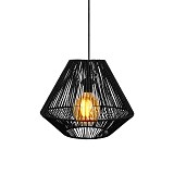 ΜΟΝΟΦΩΤΟ Fylliana Cordon 4 ΜΑΥΡΟ ΧΡΩΜΑ 40x35εκ Ε27