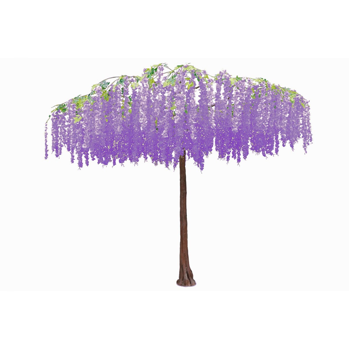 Supergreens Τεχνητό Δέντρο Γλυσίνια Μωβ 290 εκ.