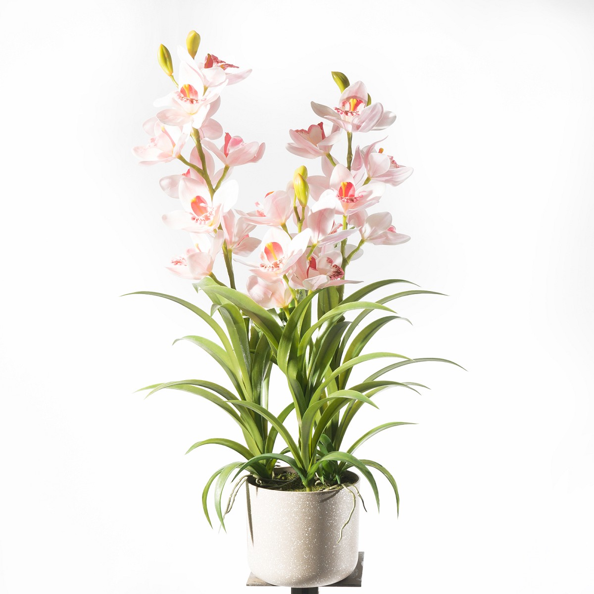 Supergreens Τεχνητό Φυτό Ορχιδέα \"Cymbidium Orchid\" Ροζ 70 εκ.