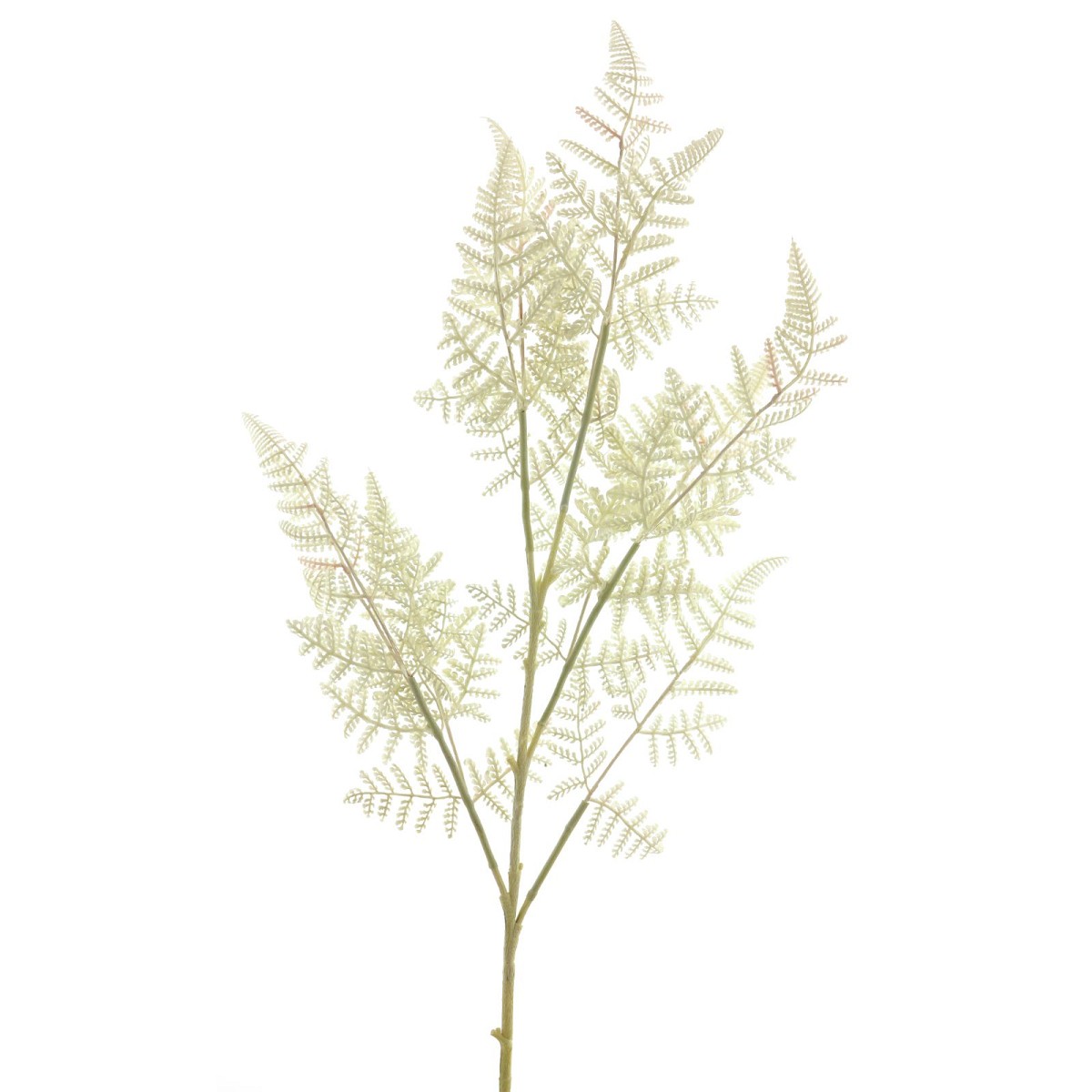Supergreens Τεχνητό Κλαδί Φτέρη Λευκή 89 εκ.