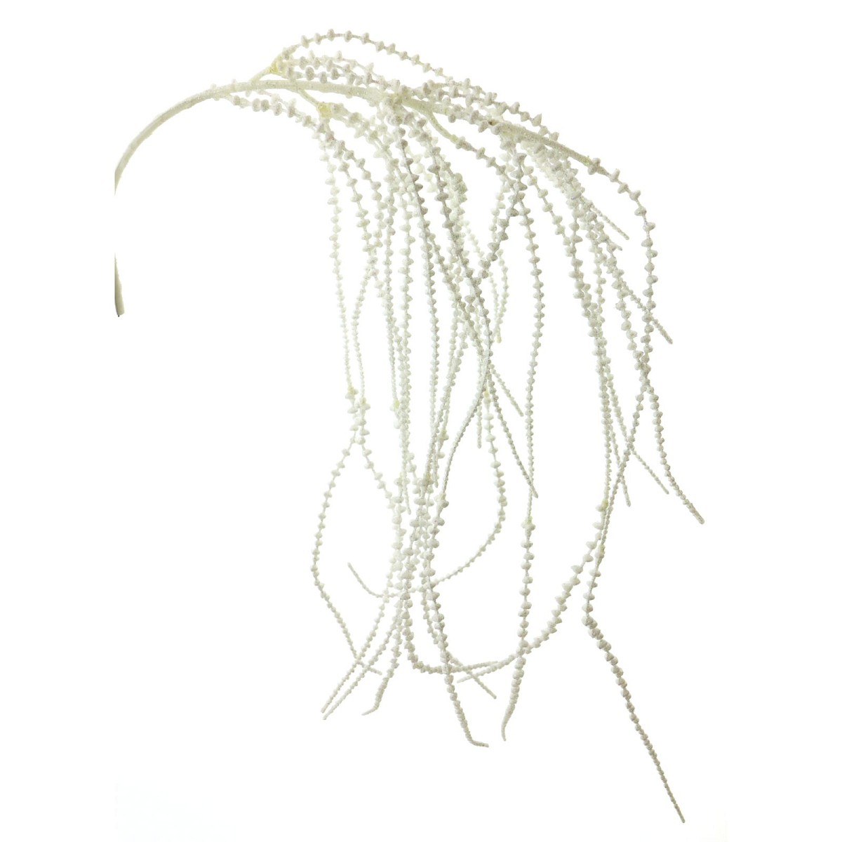 Supergreens Τεχνητός Κρεμαστός Αμάρανθος Λευκός 81 εκ.