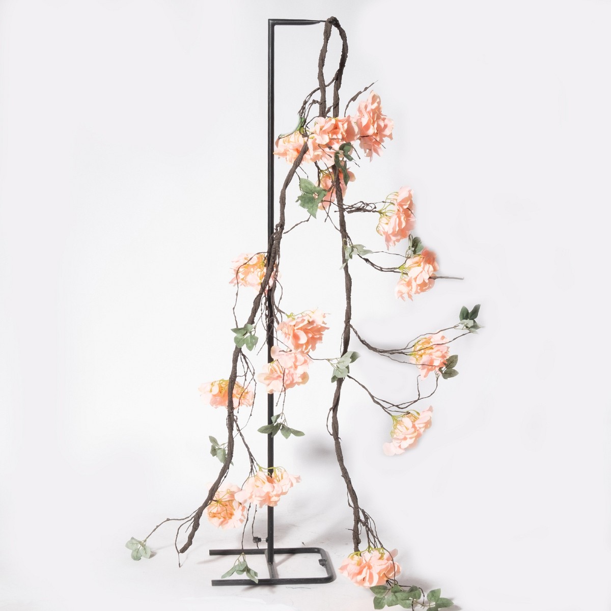 Supergreens Τεχνητή Γιρλάντα Ορτανσία Ροζ 300 εκ.