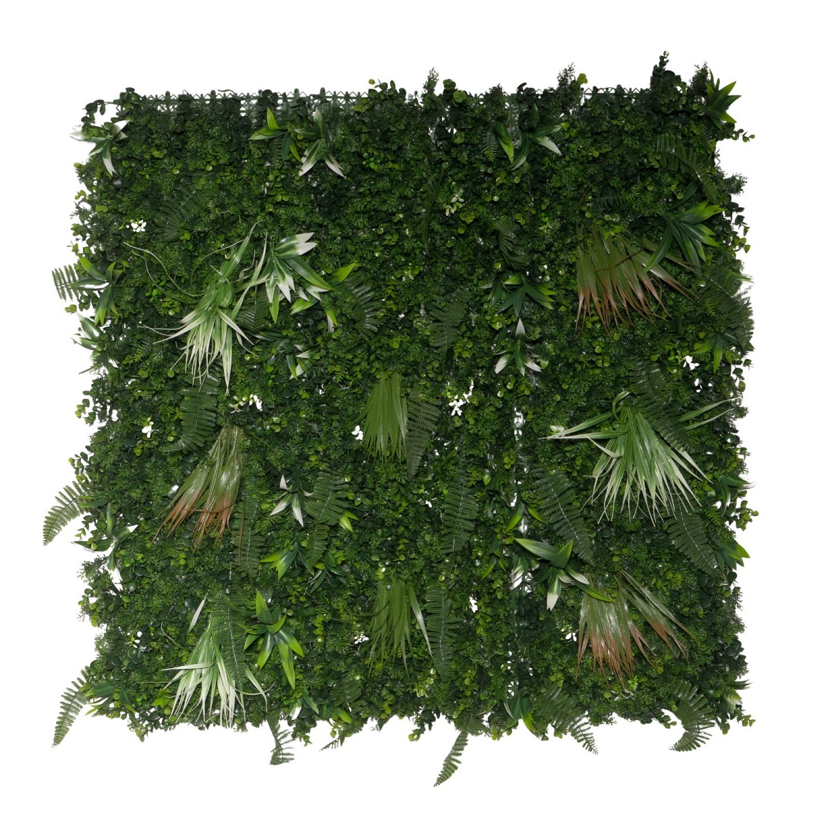 Supergreens Τεχνητή Φυλλωσιά Φτέρη με Χορτάρι Πράσινη 100x100 εκ.