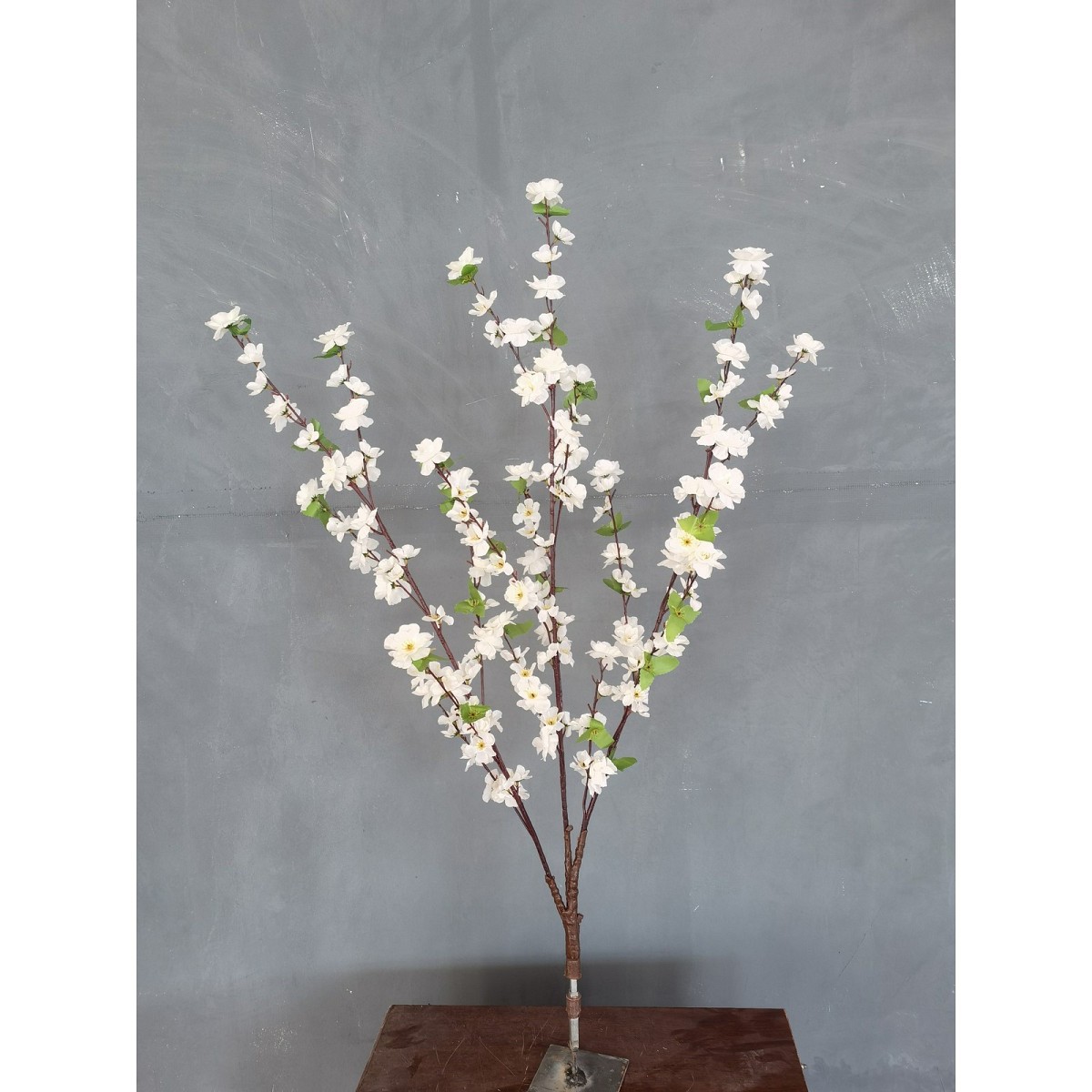Supergreens Τεχνητό Κλαδί Αμυγδαλιάς \"Communis\" Λευκό 1.05 εκ.