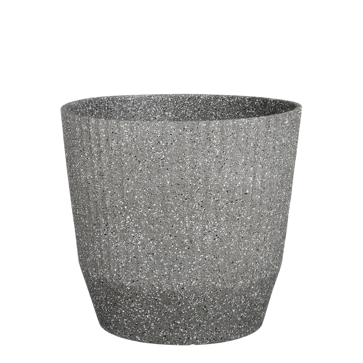 Supergreens Γλάστρα PVC \"Terazzo\" Γκρι 37x37x33,5 εκ.