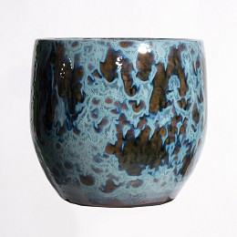 Supergreens Κασπώ Τερακότα "Gustavo" Μπλε 24x24x21 εκ.