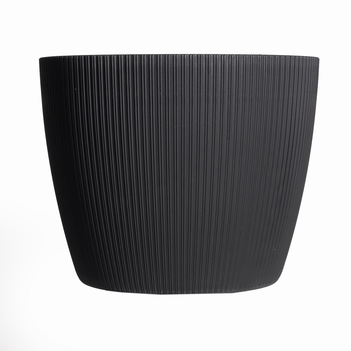 Supergreens Κασπώ Πλαστικό \"Copa\" Στρογγυλό Μαύρο 30x30x30.5 εκ.