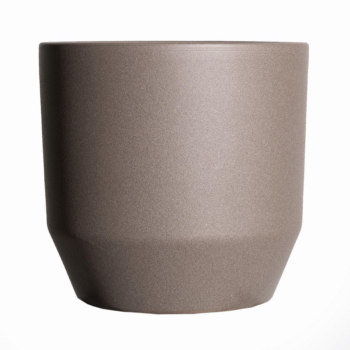 Supergreens Κασπώ Κεραμικό \"Nola\" Στρογγυλό Καφέ 21.5x21.5x21 εκ.
