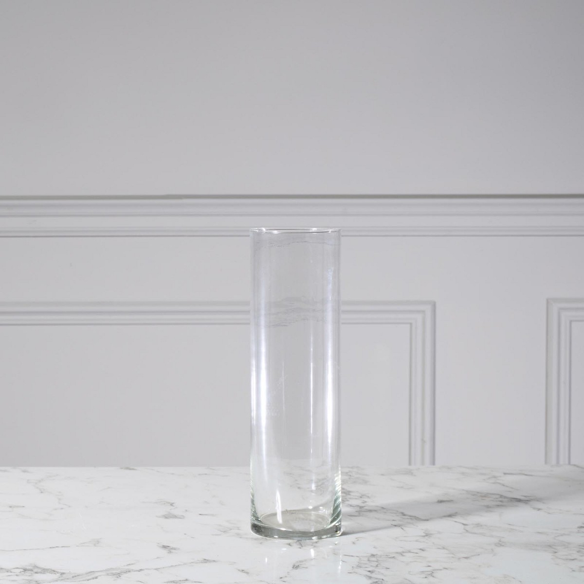 Supergreens Κύλινδρος Γυάλινος Διάφανος 9x9x30 εκ.,