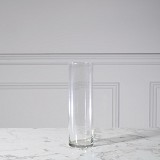 Supergreens Κύλινδρος Γυάλινος Διάφανος 9x9x30 εκ.,