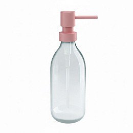 Dispenser (300ml) - Matt Pink, Pam & Co, Ø6.5 x H20 (cm), 79-303