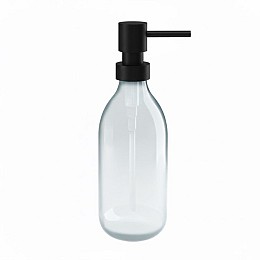 Dispenser (300ml) - Matt Black, Pam & Co, Ø6.5 x H20 (cm), 79-403