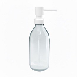 Dispenser (300ml) - Matt White, Pam & Co, Ø6.5 x H20 (cm), 79-033