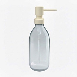Dispenser (300ml) - Matt Ivory, Pam & Co, Ø6.5 x H20 (cm), 79-703