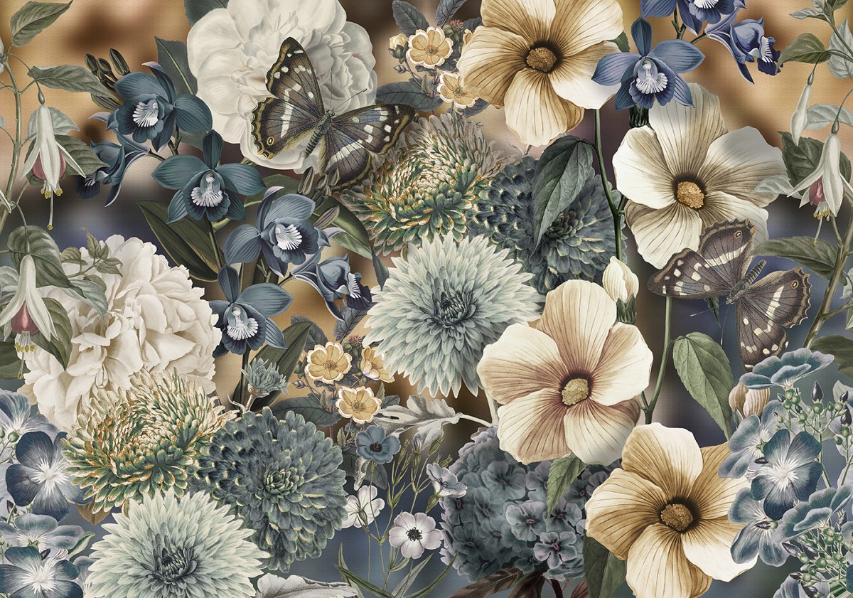 SPITS WALLCOVERINGS FLORAL UTOPIA INK7576-BEH Ταπετσαρίες Τοίχου