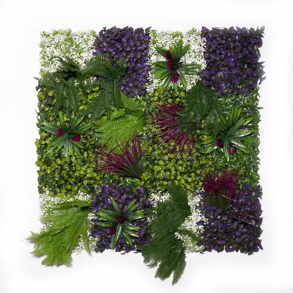 Supergreens Τεχνητή Φυλλωσιά Φίκος με Φτέρη \"Playful\" 100x100 εκ.