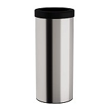 Καλάθι Απλύτων 30 Lit - Matt Inox, Pam & Co, Ø25 x H57 (cm), 29-2557-011
