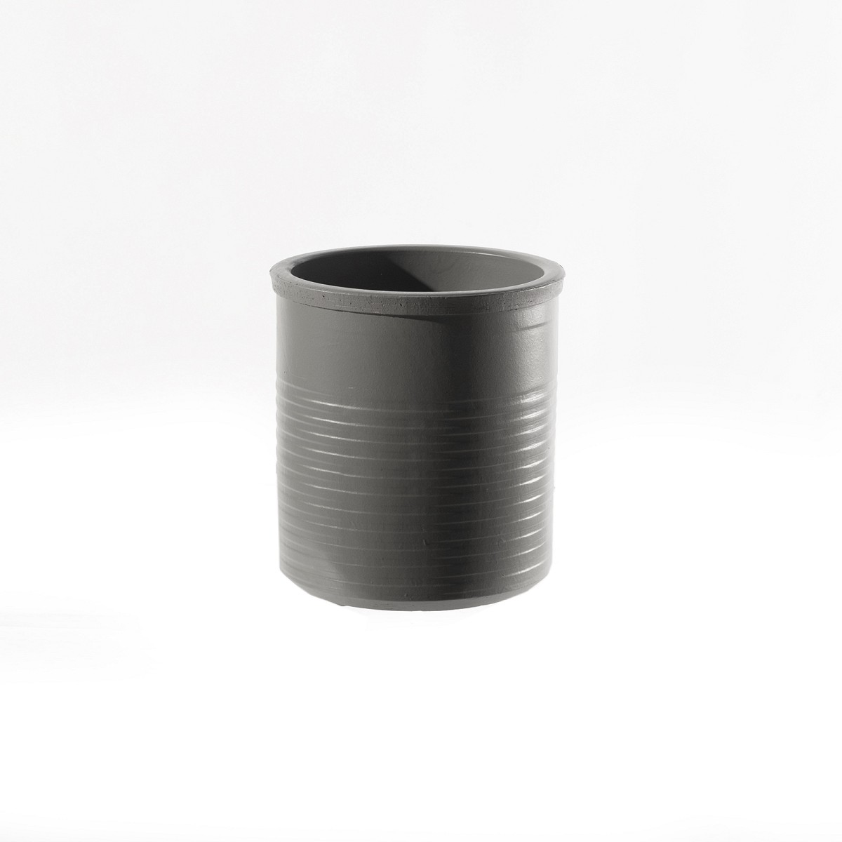 Supergreens Κασπώ Τερακότα Κυλινδρικό \"Momo\" Ανοιχτό Γκρι 23x21 εκ.