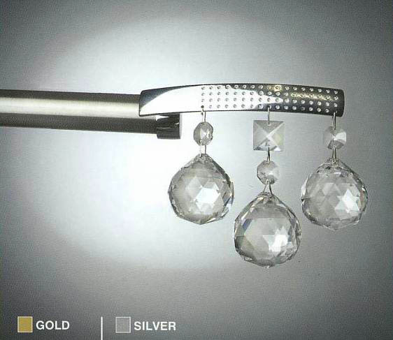 Design-ατα Κουρτινοξυλα minimal and crystal