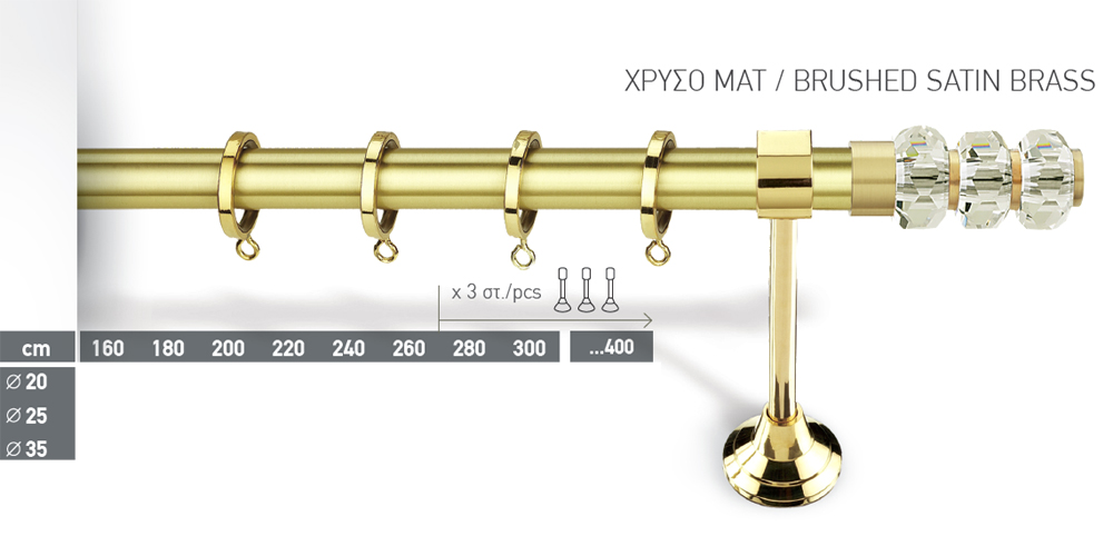Κατηγορία Φ20 Χρυσο ματ